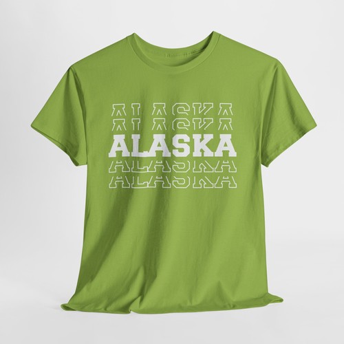 Alaska Unisex Tee, State Pride Shirt, Hometown Graphic T-Shirt, USA Souvenir - Picture 11 of 18