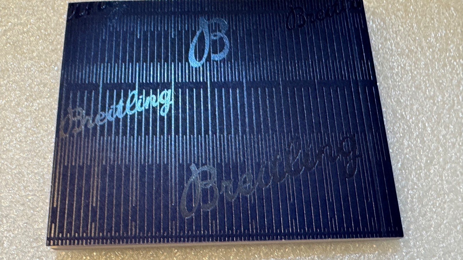 Breitling Bentley Slide Rule Booklet
