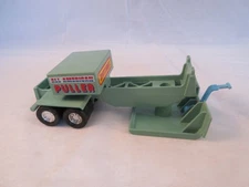 Matchbox Super Chargers All American Puller Blue Tractor Pull Sled  1988