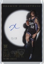 2024-25 Panini Noir Shadow Signatures Gold 1/25 Devin Carter #SHA-DCA Auto 1ln4