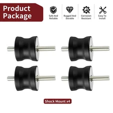 4 Pack Shock Mount For Multiquip MVC70EW MVC70E MVC64 , MVC80 , MVC82 939010254