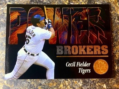 1994 Donruss Cecil Fielder Power Brokers (7/10) Detroit Tigers