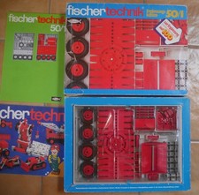 Inside Top: fischertechnik Erg nzungskasten 50/1 With Building, Blister  Boxed