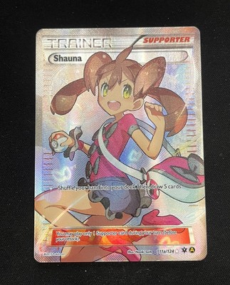 Pokémon 2017 XY Premium Trainer Shauna Full Art Promo 111a/124 