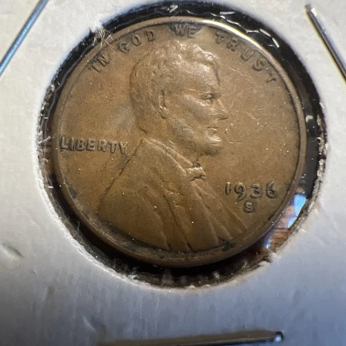 1936-S  Lincoln Wheat Cent - [XF EF] Extremely Fine - High Grade ~ Free Shipping