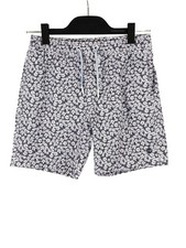 NWOT Johnnie-O Every Daisy Half Elastic 7" Swim Trunks Maliblu Floral Size 12
