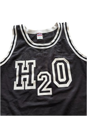 NYHC H2O バスケシャツ サイズ44（L） Vtg 90s H2O Basketball Jersey Sz 48 NYHC Hardcore Band Spirit of