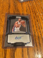 2024-25 Panini Prizm - Tosan Evbuomwan Penmanship Silver Auto Pistons