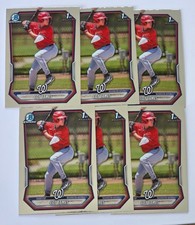 Coy James 2026 Bowman 1st Bowman 6 Chrome card lot #BCP-33 Nationals