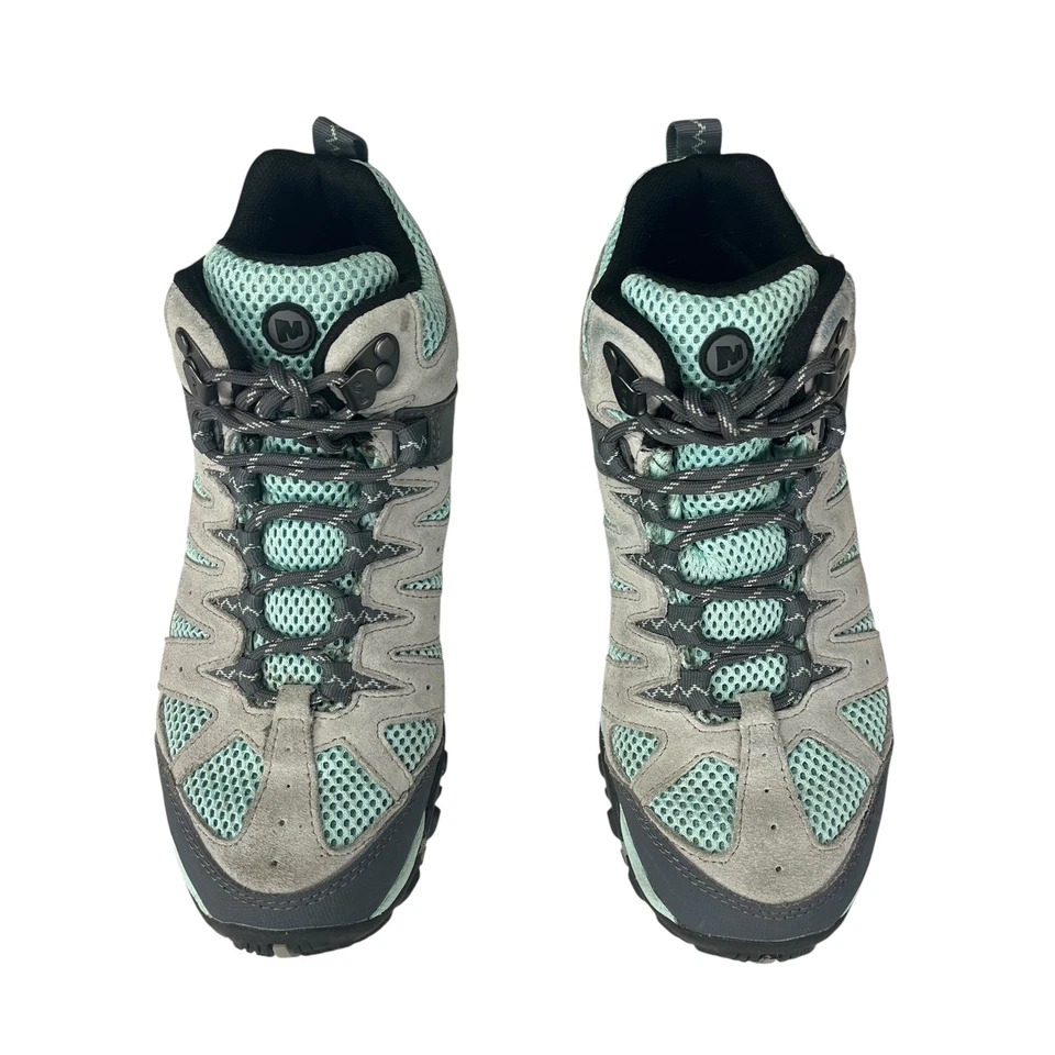 Merrell Accentor 2 Mid Ventilator J84906 Mujer 6 Botas de Senderismo Gris Verde Azulado Foto 4 de 4