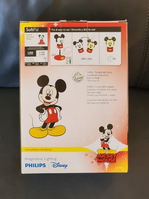 Phillips Disney Mickey Mouse SoftPal: Portable Night Light - Brand