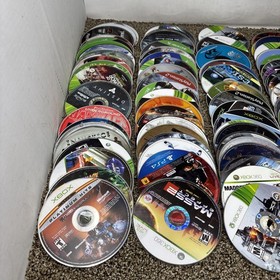 Disc Only Video Game Lot Of 100 Games UNTESTED Disc Only