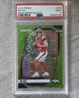 BO NIX PSA 9 2024 PANINI PRIZM #309 ROOKIE NEON GREEN PULSAR RC BRONCOS