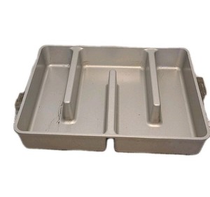 Bakers Edge Nonstick "All Edges" Brownie Cake Pan Heavy Cast Aluminum 9x12x2 USA