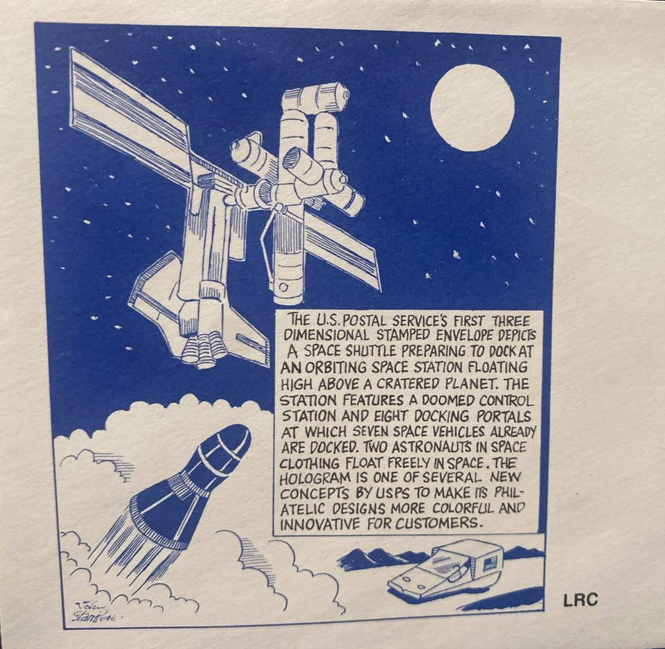 RUSSIA-USA SEA CONFERENCE ON USPS FIRST 3 DIMENSIAL STAMPED ENVELOPE USS BELKNAP - Image 3 of 4