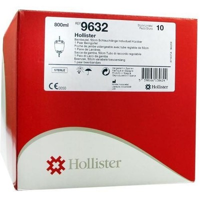 INCARE Beinbtl.steril 9632 50 cm Schlauch 10X800 ml