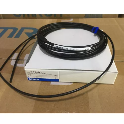 Omron E32-D32L Photoelectric Sensor Switch Fiber Optic Cable E32D32L New In Box - Picture 1 of 3