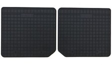 Auto-Fußmatten Gummimatten Schwarz für Opel Zafira A 1999 - 2005 3. Sitzreihe