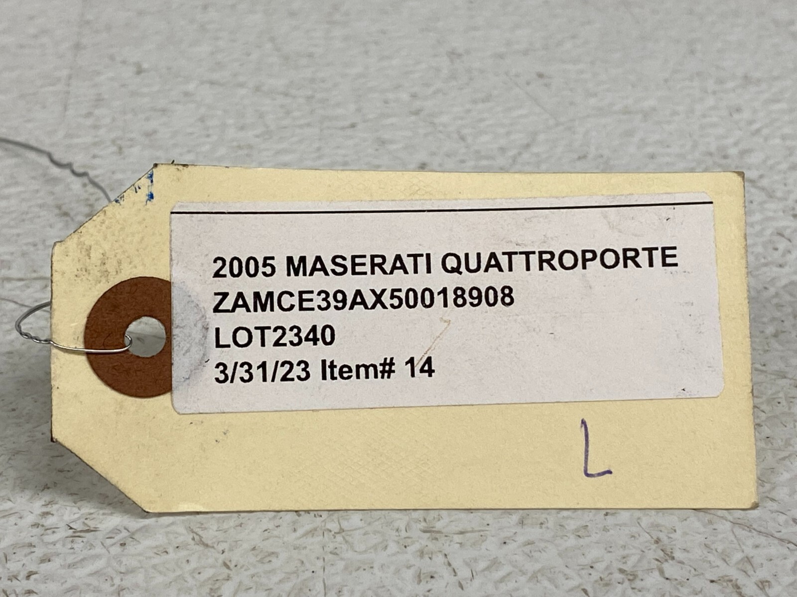 ⭐03-08 MASERATI QUATTROPORTE FRONT LEFT DRIVER DOOR SIDE VIEW MIRROR OEM LOT2340