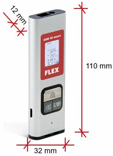 Flex - Laser Entfernungsmesser  ADM 30 ++SMART ++ - Bild 4 von 4