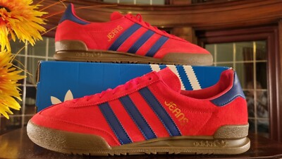 Authentische Adidas Originals Jeans rot/royal GY9973 OG Retro klassische Turnschuhe
