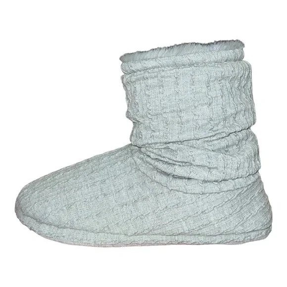 Zapatillas de bota holgadas Charter Club para mujer en caja gris silencioso medianas nuevas Foto 4 de 4