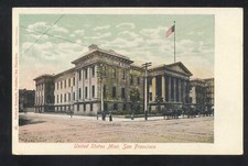 SAN FRANCISCO CALIFORNIA UNITED STATES MINT BEHRENDT VINTAGE POSTCARD 1906