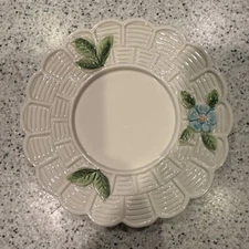 TAKAHASHI San Francisco Hand Painted Lot Of 6 Blue Daisy Small Plates