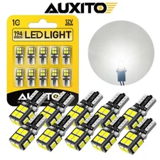 AUXITO 2825 194 168 LED T10 Light Bulb Fit for License Plate/ Side Marker light
