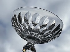 French Baccarat Nimes variant Juvisy champagne glasses set 4 pieces