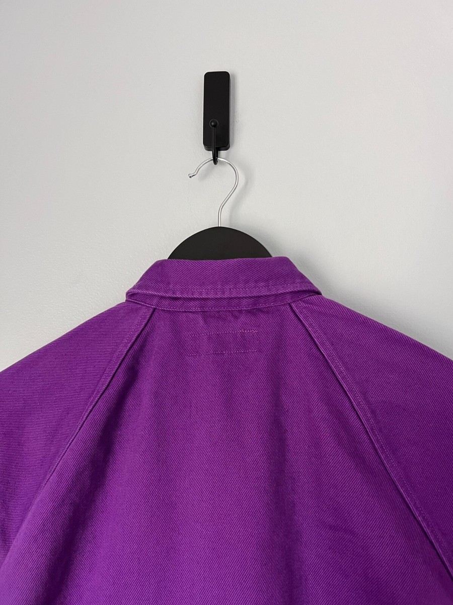 Supreme Arc Logo Denim Coaches Jacket - Size Small - Purple Supreme Arc Logo Denim Coaches Jacket - Size Small - Purple