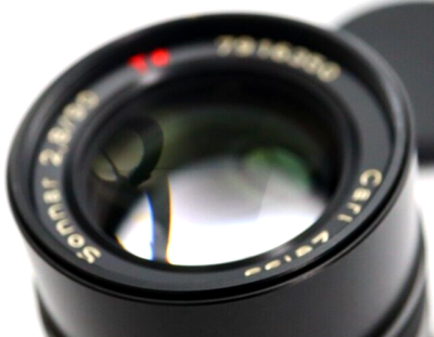 524 Contax Carl Zeiss G Sonnar T* 90mm F2.8 BLACK for G Mount *N