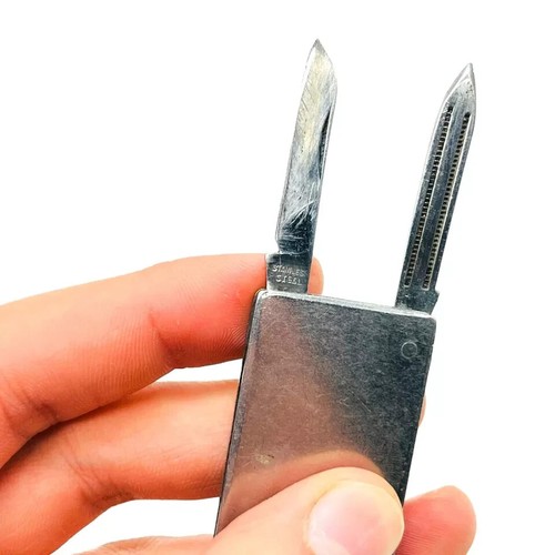 5Pc Assorted Money Clip Nail File Pocket Knife Sewing Scissors iFixit PryingTool - Picture 6 of 7