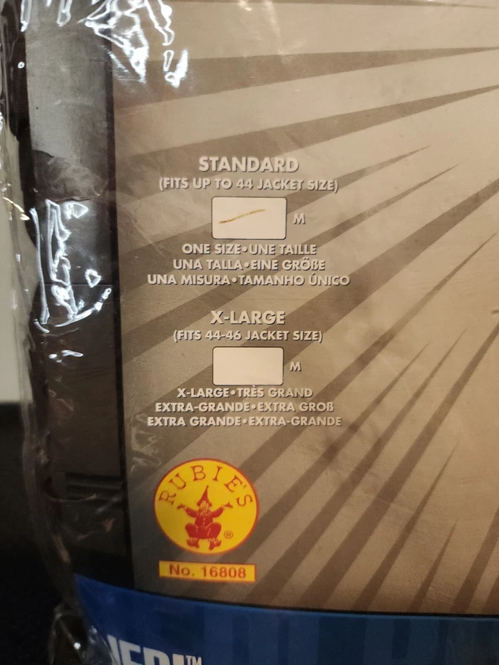 Rubie's Star Wars Bata Jedi Con Capucha Marrón Halloween Sin Usar Ajuste 44 Chaqueta Talla Foto 2 de 4