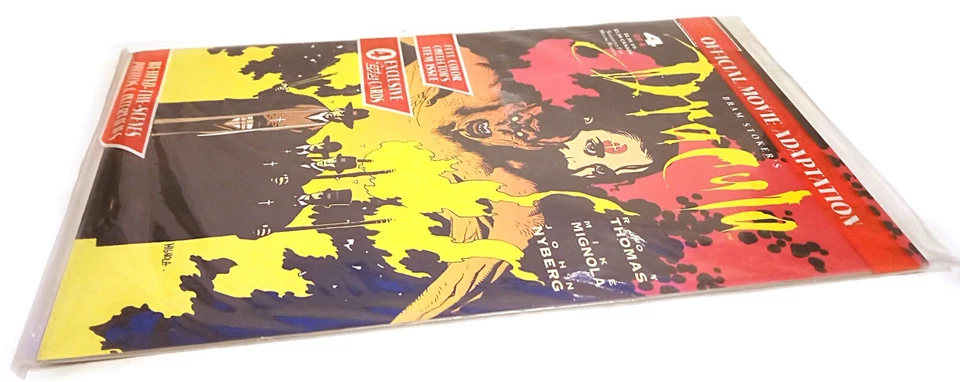 Dracula (Bram Stoker's ) #4 Comic  (with 4 cards)  Topps | Mike Mignolia New - Image 3 of 4