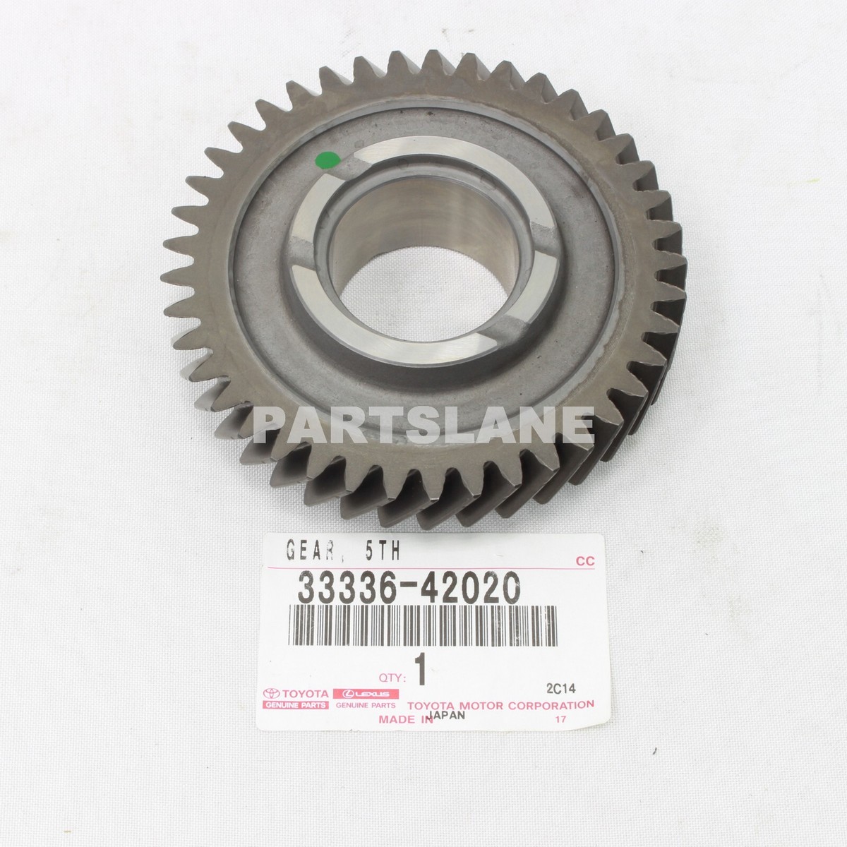 33336-42020 Toyota Gear 5th 3333642020 Genuine OEM Part for