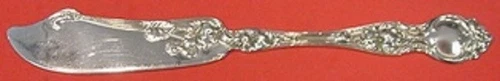 Violet by Wallace Sterling Silver Butter Spreader FH Large Pointed 6 1/8"