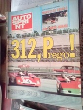 RIVISTA AUTOSPRINT n 7-1972  come nuovo. MANCA IL POSTER DI SANDRO MUNARI(LANCIA