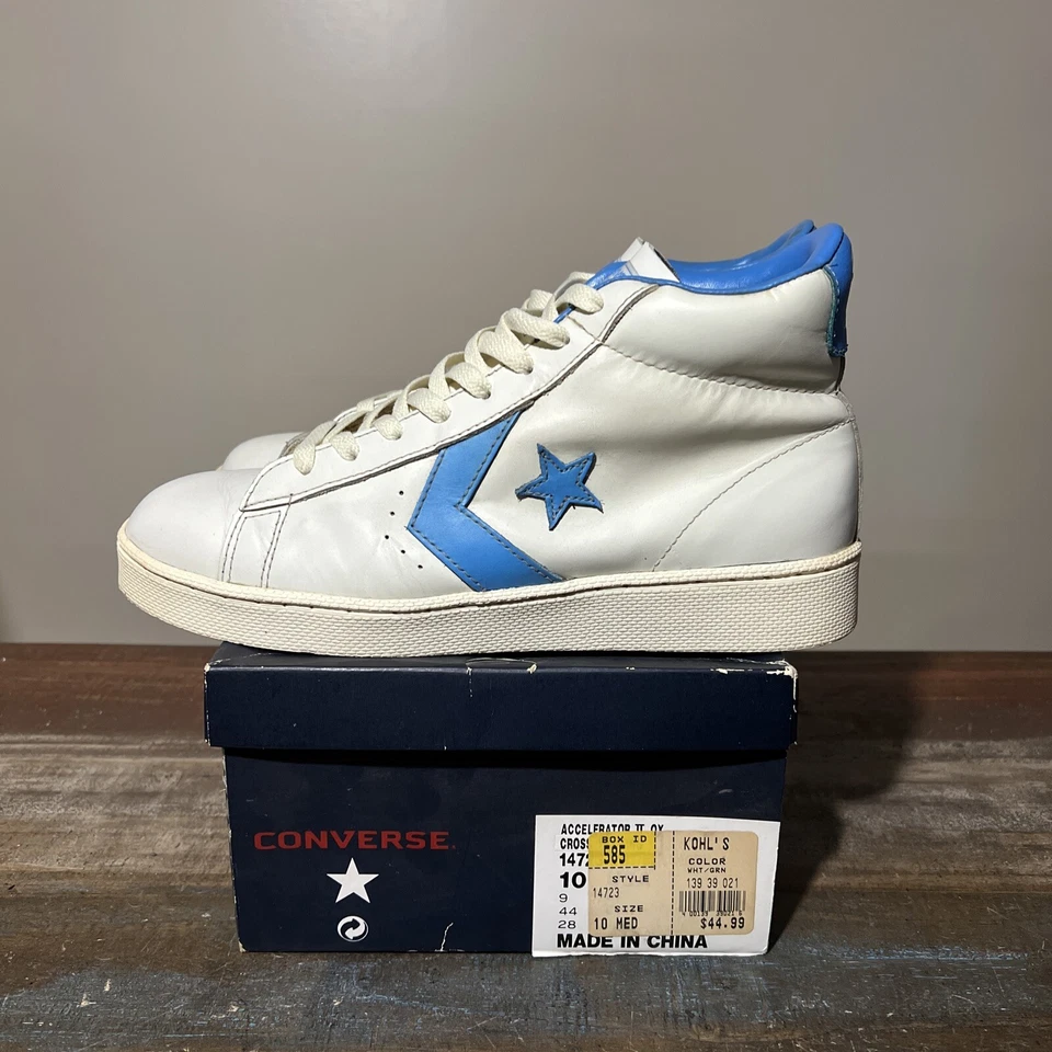 Converse Pro Cuero Alto UNC 1998🦄🎄Jordan 1 1985/2015/Reimaginado Foto 2 de 4