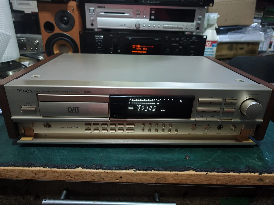 DENON DTR-2000G GOLD EDITION, RARE DAT Deck, Working, Serviced, Pure Japan Model