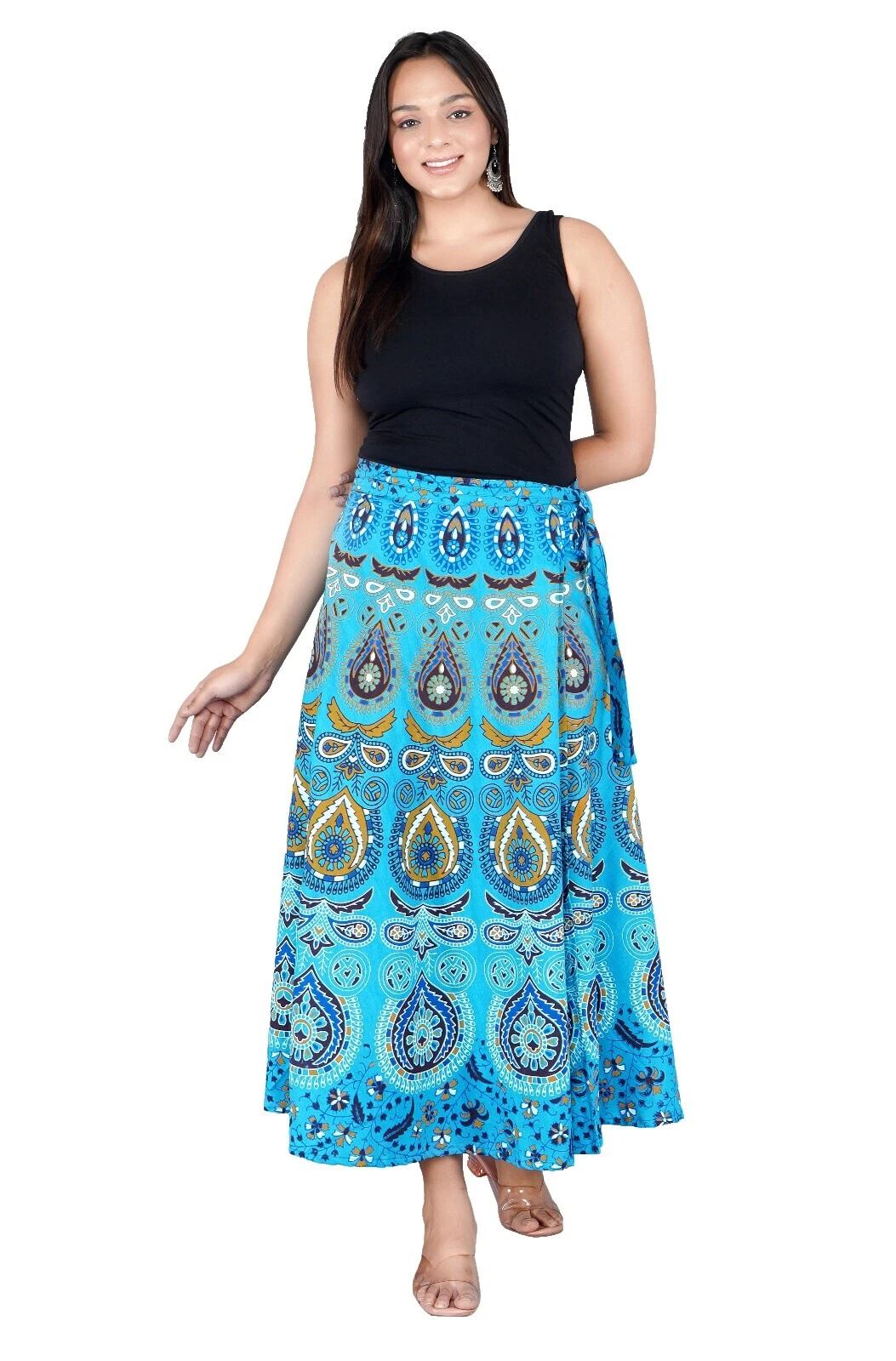 Faldas para mujer abrigo de algodón Handmade