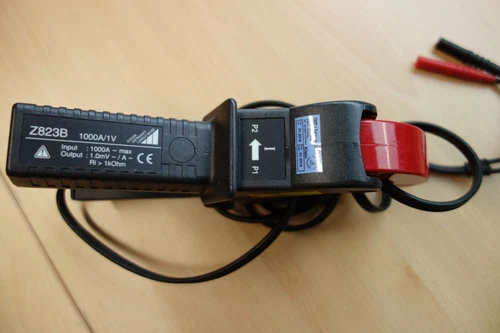 Gossen Metrawatt Pliers Current Converter Z823B 1000A/1V