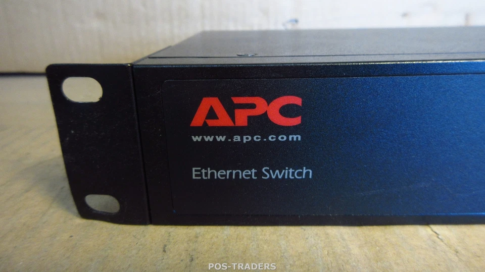 APC AP9224110 Fast Network Switch 24 Port 10/100 Ethernet Hub INCL RACK MOUNTS - Bild 3 von 4