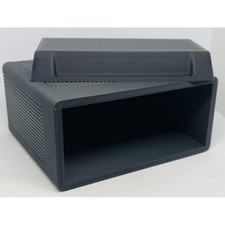 SCATOLA CONTENITORE BATTERIA VUOTA 6,0 X 12,5 H 12,5  MOTO EPOCA  -  EMPTY BATTE