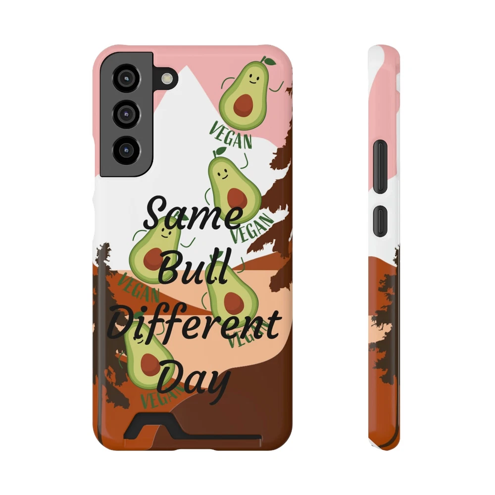 Slim Protective Phone Case with Built-in Card Holder  