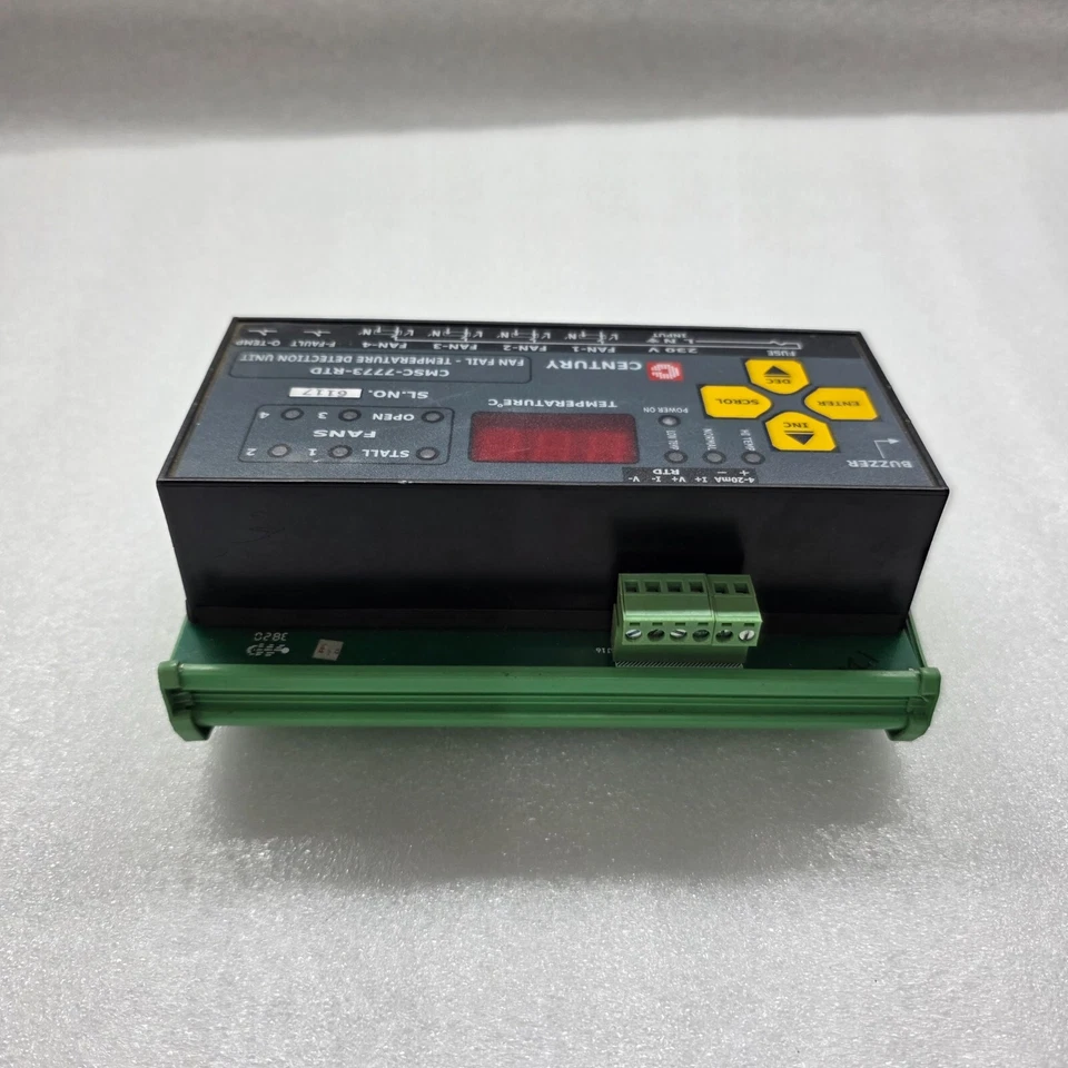 CENTURY CMSC-7773-RTD FAN FAIL TEMPERATURE DETECTION UNIT - Image 4 of 4
