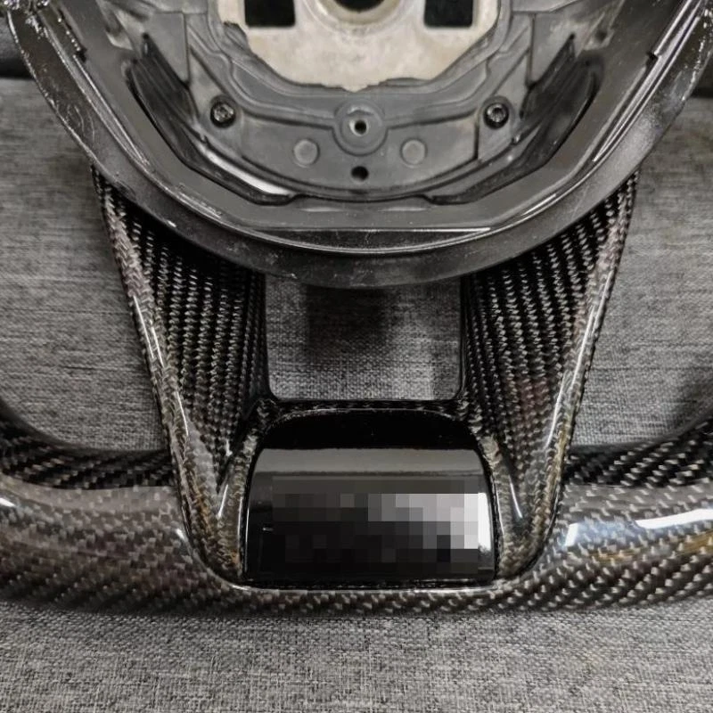 Carbon Fiber Steering Wheel For Mercedes-Benz CLS 2014-2018 CLS63 AMG Black&Red - Image 3 of 4