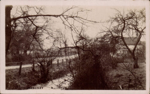 Mobberley. Stream & Road by Brooks-Watson. - Picture 1 of 1