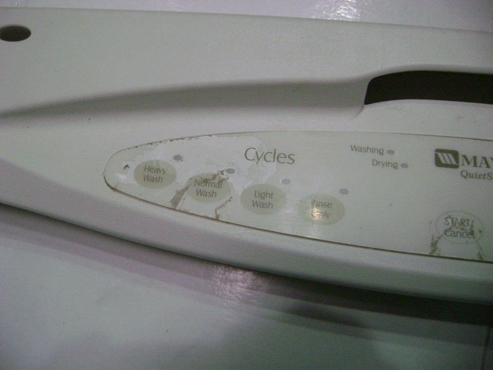 Maytag QuietSeries 100 Dishwasher Control Panel / Touchpad 6917728