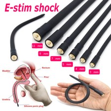 E-Stim Silikon Dilator Harnröhre Sounding Dilator Harnröhren Stimulation Plug DE